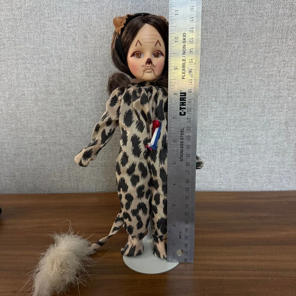 Vintage Effanbee Storybook Collection Cowardly Lion Doll 11